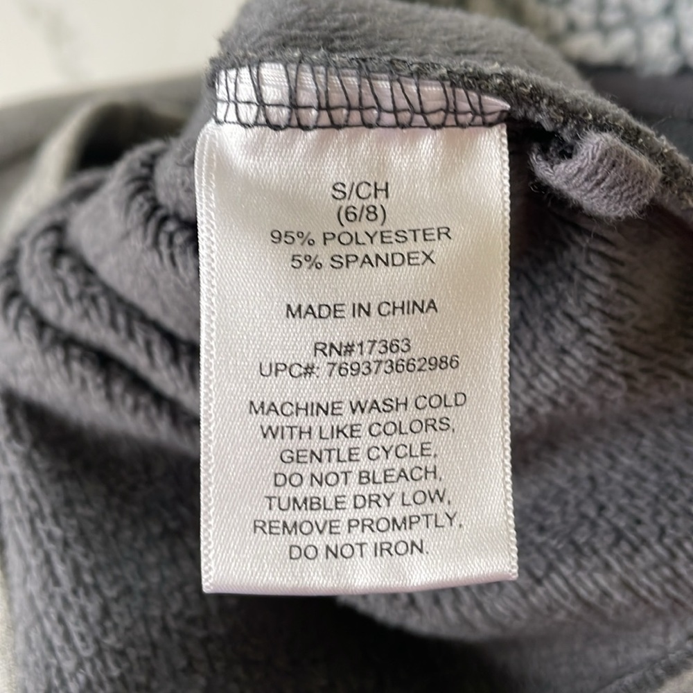 CUDDL DUDS zip up knit jacket size S grey pockets - Picture 7 of 7